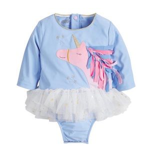 Mud Pie | girls’ unicorn one-piece swimsuit